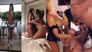 Viking Barbie, Francia James & Toochi Kash – Threesome Snapchat Show