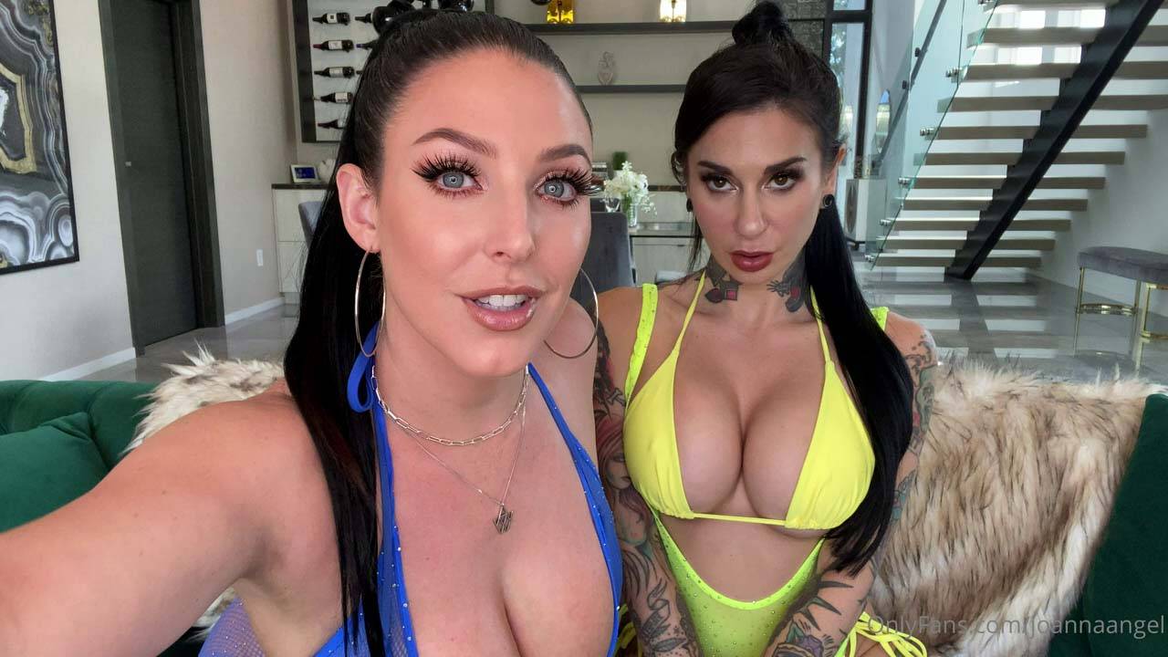 Angela White & Joanna Angel – Big Tits Double JOI​ Video Leaked