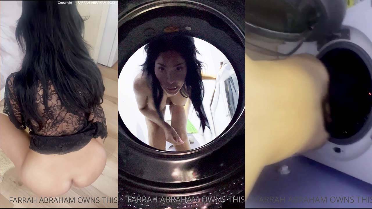 Farrah Abraham – Step Sister Stuck In Washing Machine Video Leaked