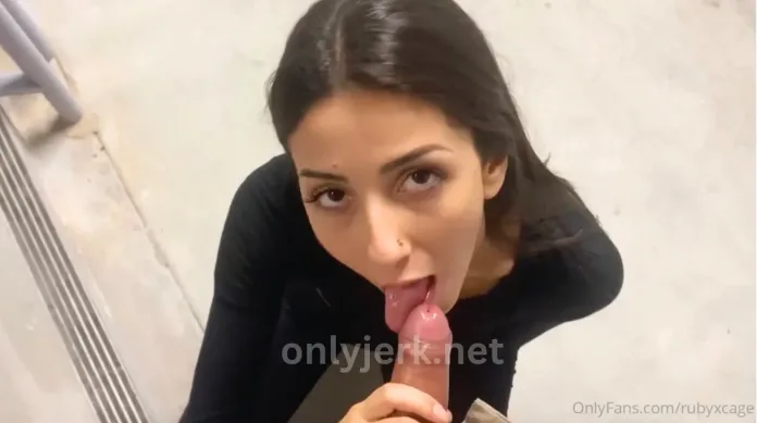 Ruby Cage Sucks A Cock Gently Video Leaked